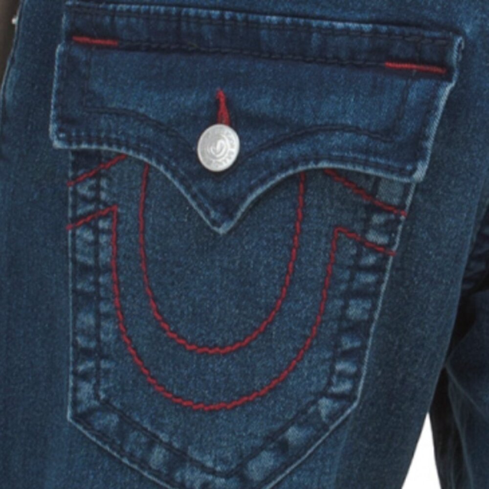 TRUE RELIGION Geno Big T Flap Slim Jeans - Picture 3 of 3